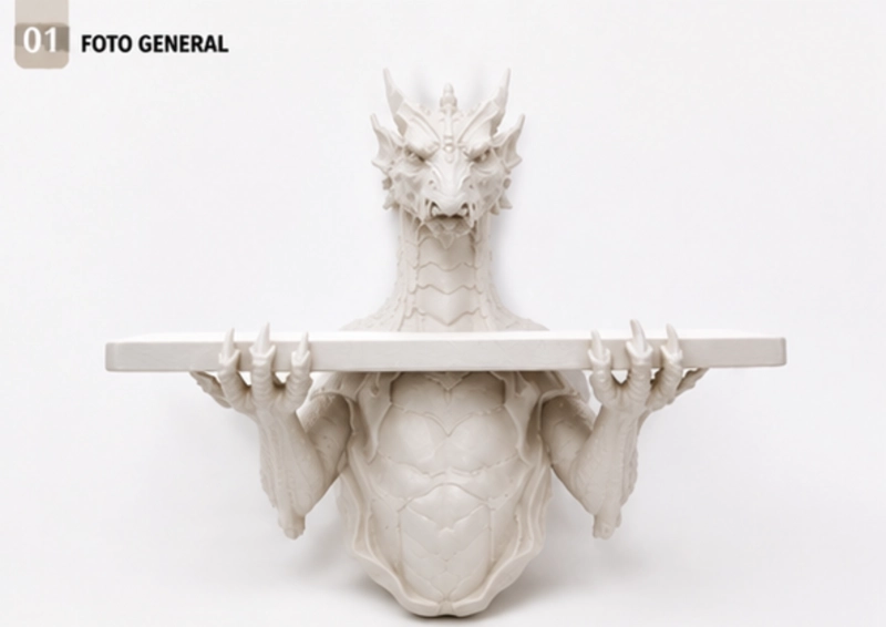ESTANTERIA DE PARED- DRAGON GUARDIAN - 1