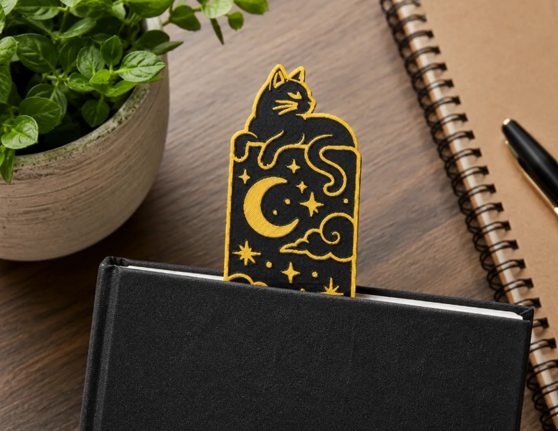 MARCAPAGINAS DECORATIVO- GATO CELESTIAL 15 CM - 4