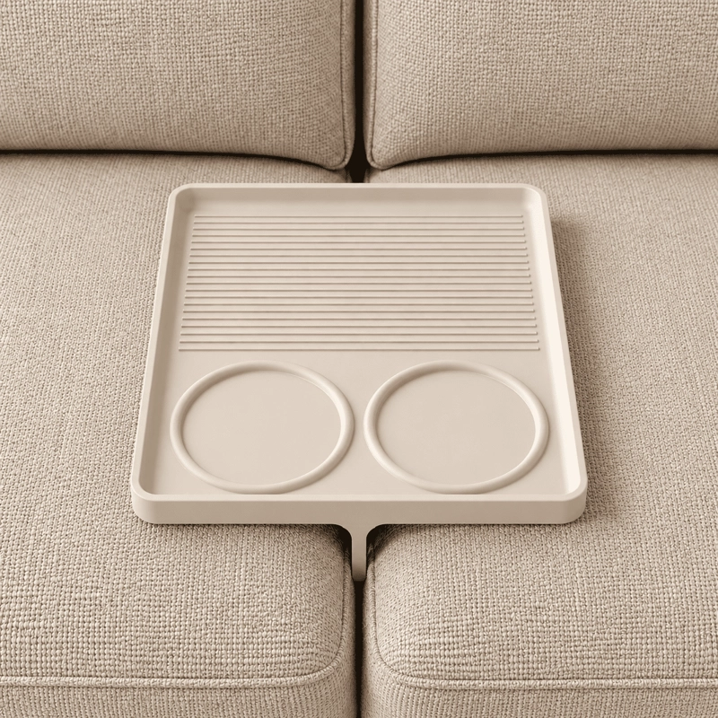 LA FIGURA DECORATIVA BANDEJA DE SOFA DE PRINTSPATRO3D ES UNA PIEZA UNICA QUE COMBINA FUNCIONALIDAD Y - 2