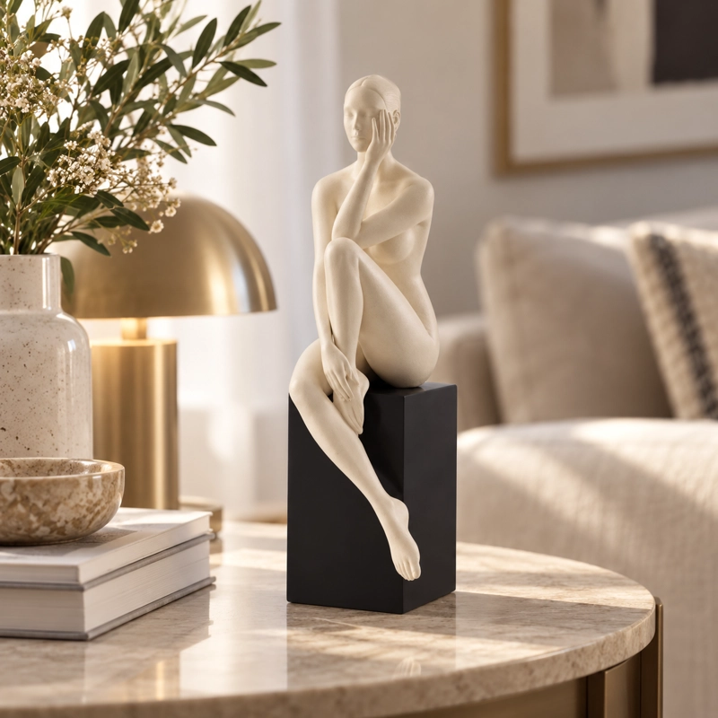 ESCULTURA ELEGANTE PRINTS PATRO - ESTILO MUJER ESTE TICA BEIGE - 2