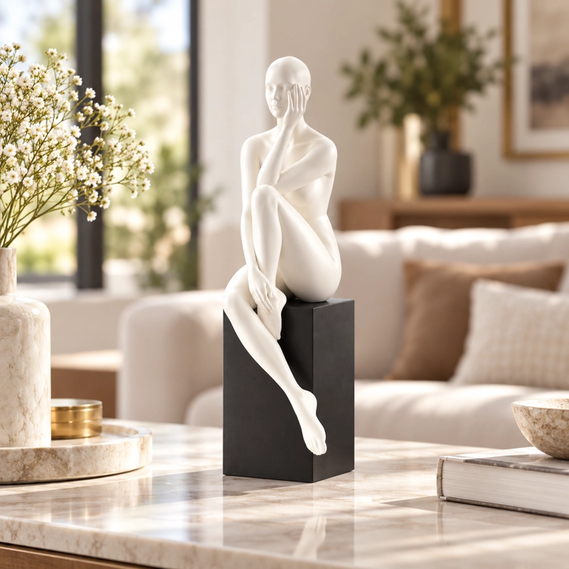 ESCULTURA ELEGANTE PRINTS PATRO - ESTILO MUJER ESTE TICA BLANCO - 2