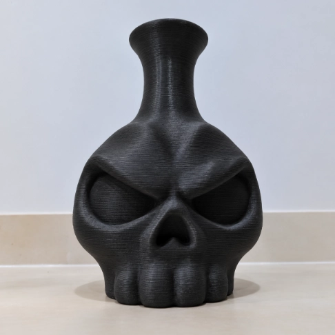 JARRONES CALAVERAS DE HALLOWEEN BEIGE PACK 3 - 3