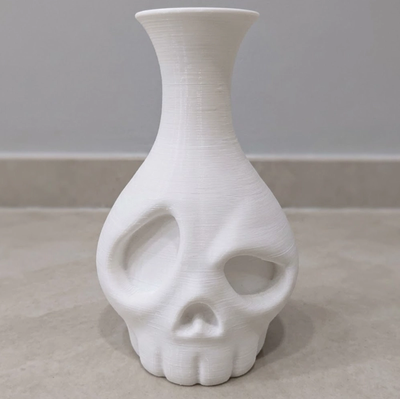 JARRONES CALAVERAS DE HALLOWEEN BEIGE PACK 3 - 5