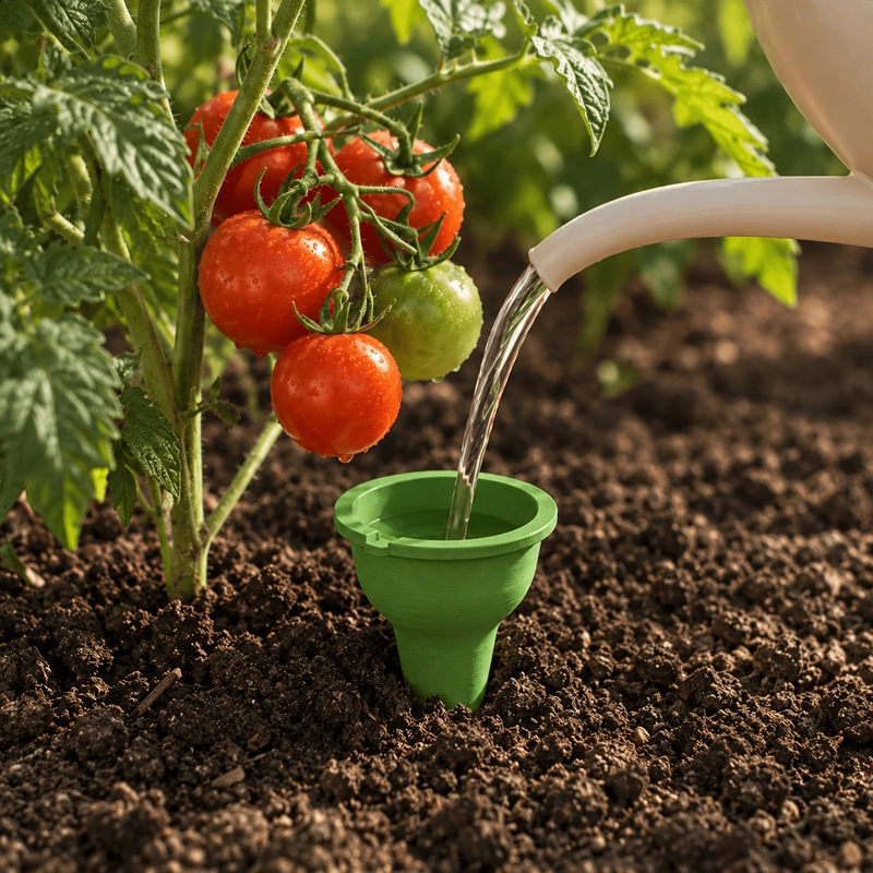 PUNTA DE RIEGO PARA PLANTAS 3D - PACK 4 UNIDADES NEGRO - 2