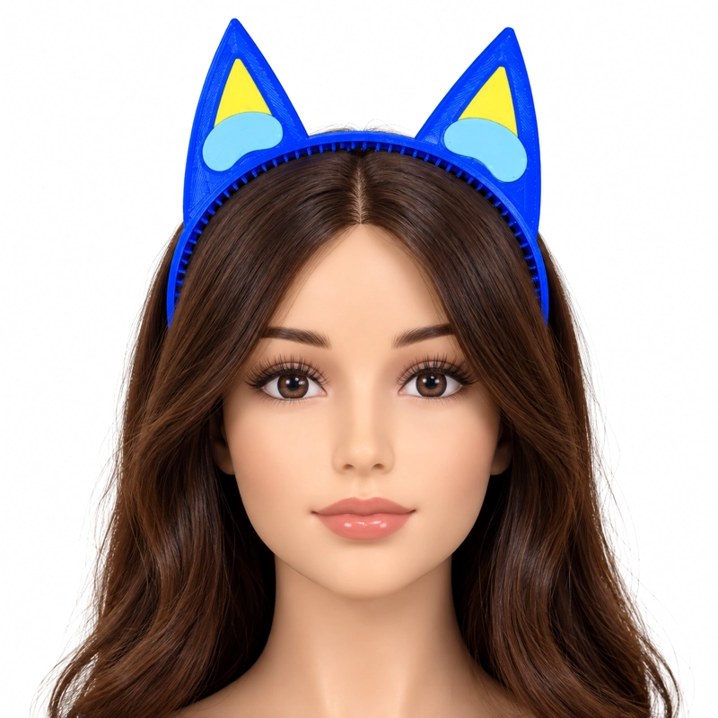 DIADEMA OREJAS BLUEY ACCESORIO PARA DISFRAZ Y FIESTA BLUEY - 1
