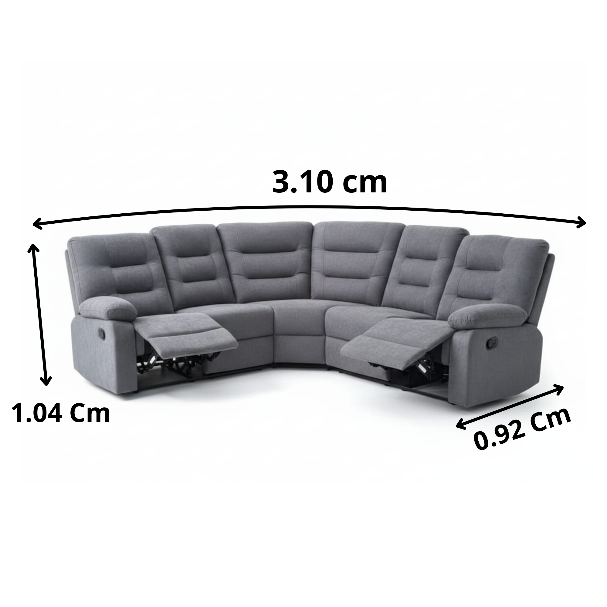 SECCIONAL 2.1.2 BERLIN RECLINABLE - 4