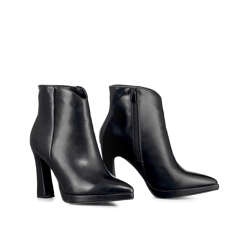 BOTIN MUJER CASUAL TACO GRUESO CLASICO VINTAGE WEIDE CZY610 - 6