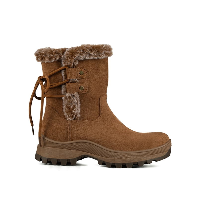 BOTIN MUJER CASUAL CON FELPA PLATAFORMA VINTAGE WEIDE CZY611 - 1