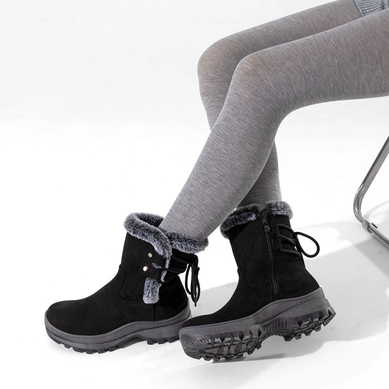BOTIN MUJER CASUAL CON FELPA PLATAFORMA VINTAGE WEIDE CZY611 - 2