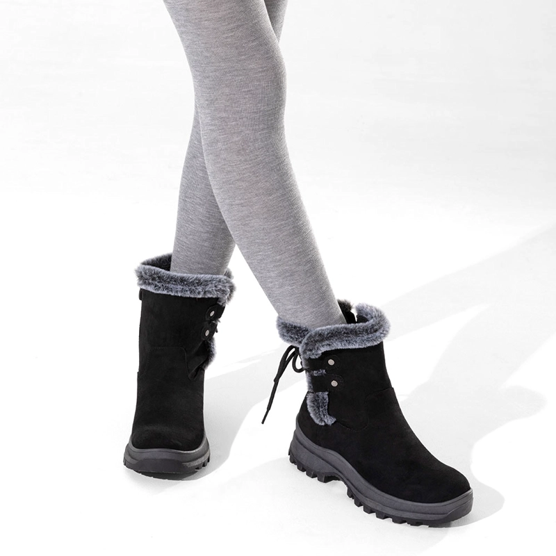 BOTIN MUJER CASUAL CON FELPA PLATAFORMA VINTAGE WEIDE CZY611 - 3