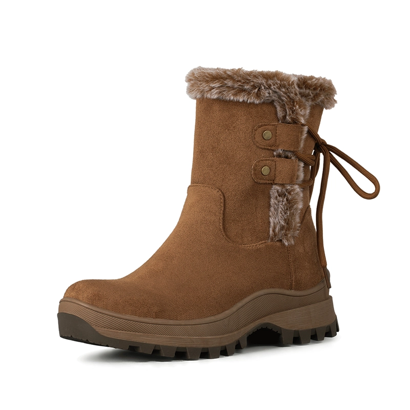 BOTIN MUJER CASUAL CON FELPA PLATAFORMA VINTAGE WEIDE CZY611 - 4