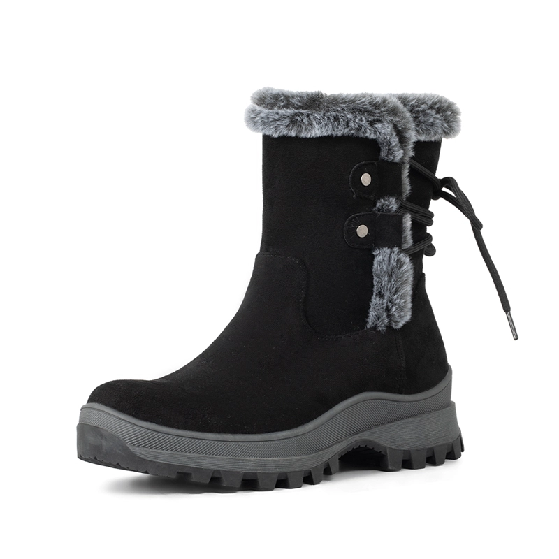 BOTIN MUJER CASUAL CON FELPA PLATAFORMA VINTAGE WEIDE CZY611 - 4
