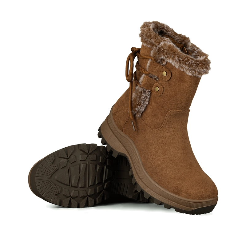 BOTIN MUJER CASUAL CON FELPA PLATAFORMA VINTAGE WEIDE CZY611 - 5