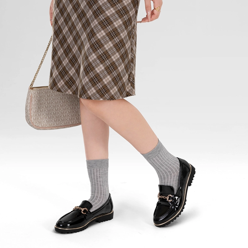 MOCASIN CASUAL MUJER VINTAGE CLASICO CHAROL WEIDE JN712 - 3