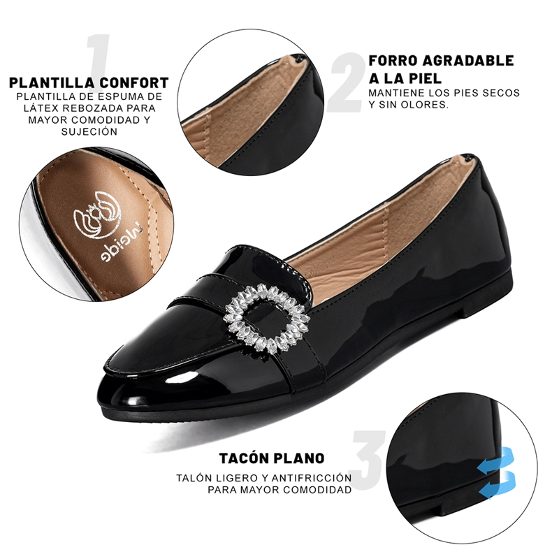 MOCASIN CASUAL MUJER CHAROL VINTAGE COMODO WEIDE YOU507 - 5