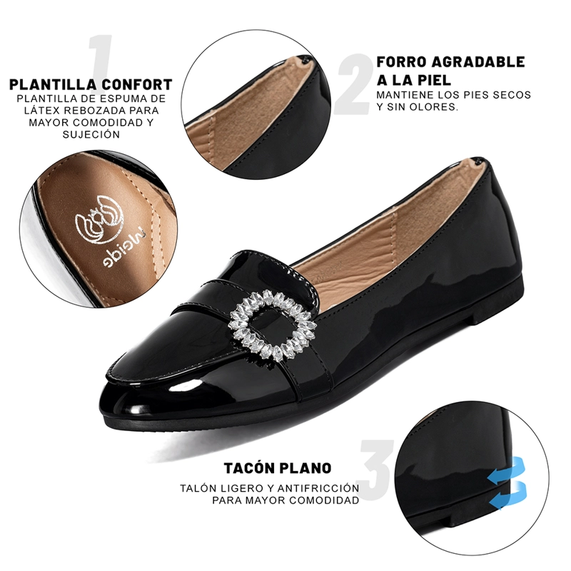 MOCASIN CASUAL MUJER CHAROL VINTAGE COMODO WEIDE YOU507 - 8