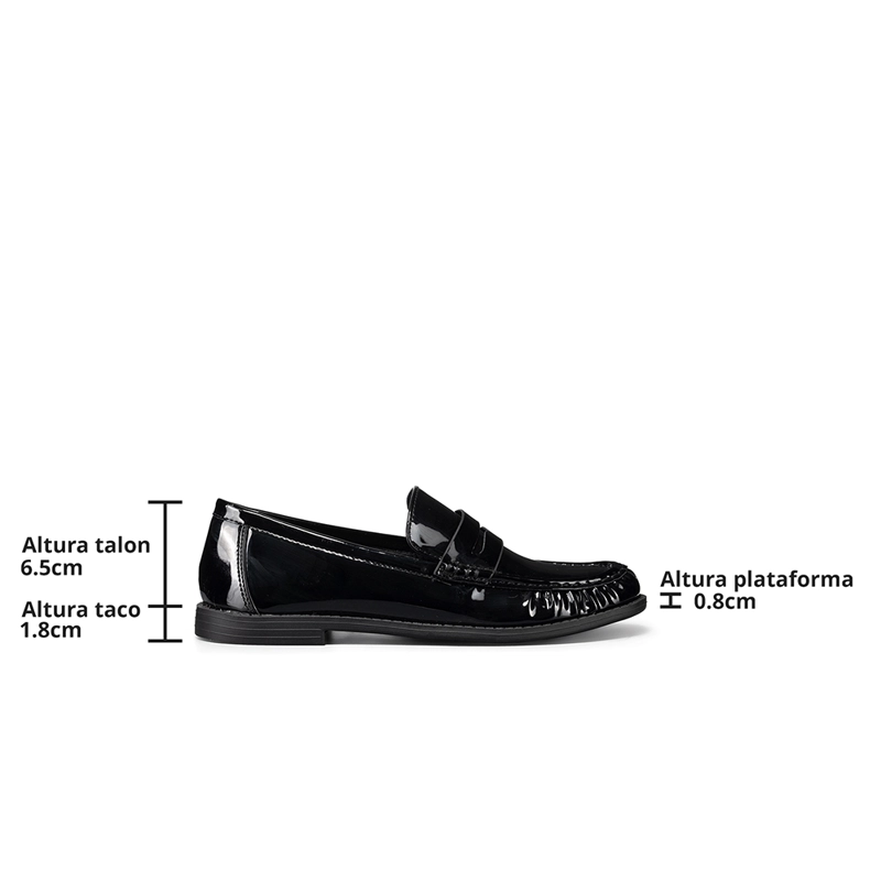 MOCASIN CASUAL MUJER CHAROL VINTAGE FORMAL WEIDE YOU502 - 4