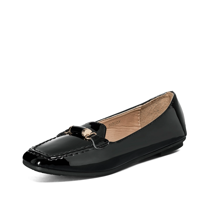 MOCASIN CASUAL MUJER VINTAGE CHAROL PLANO WEIDE YOU509 - 2