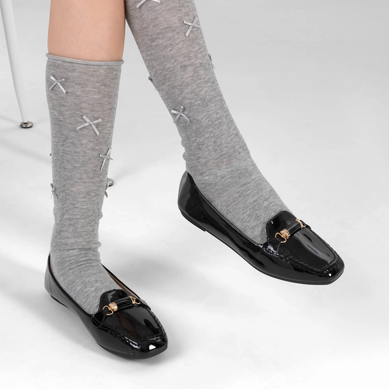 MOCASIN CASUAL MUJER VINTAGE CHAROL PLANO WEIDE YOU509 - 2
