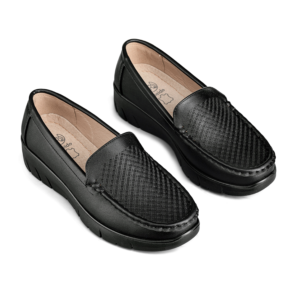 MOCASIN CASUAL MUJER CLASICO COMODO ECO CUERO WEIDE JML12 - 3
