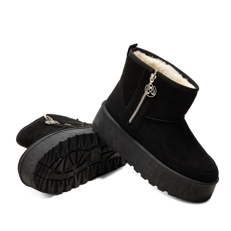 BOTIN NEGRO CASUAL MUJER WEIDE LT121 - 5