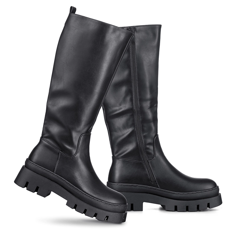 BOTAS LARGAS CASUAL PLATAFORMA VINTAGE MUJER WEIDE HX510 - 6