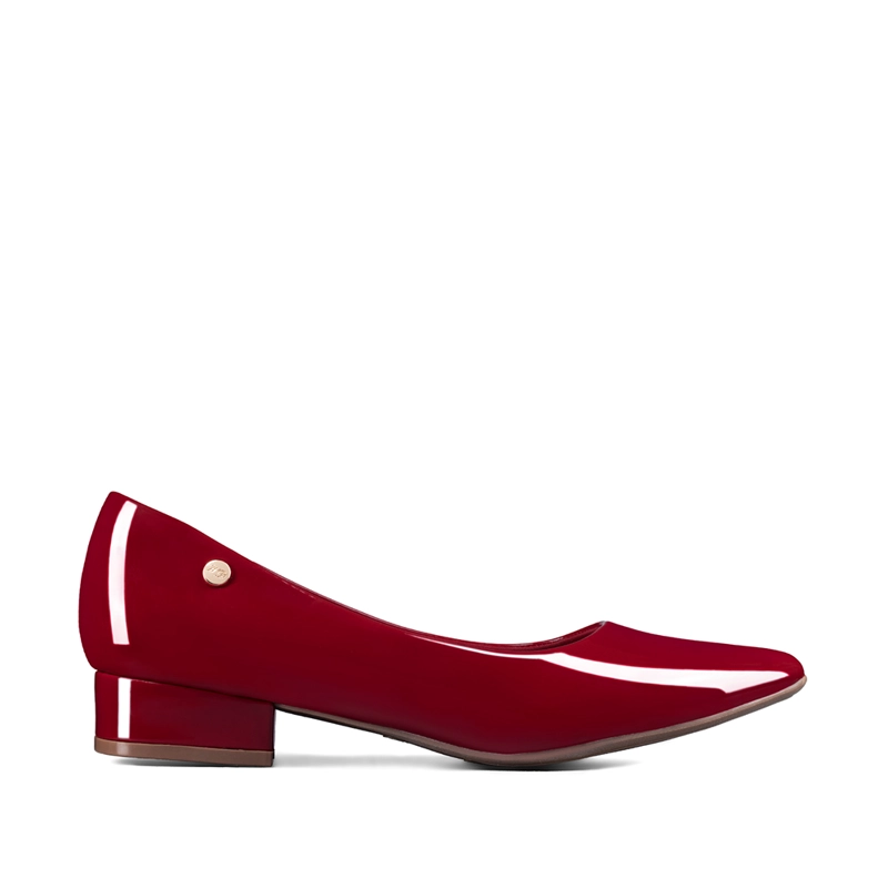 ZAPATO DE TACO PU ACHAROLADO MUJER WEIDE TFA319 - 1