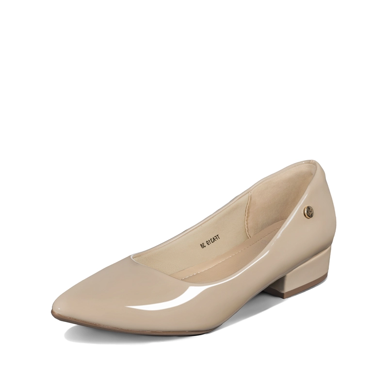 ZAPATO DE TACO PU ACHAROLADO MUJER WEIDE TFA319 - 5