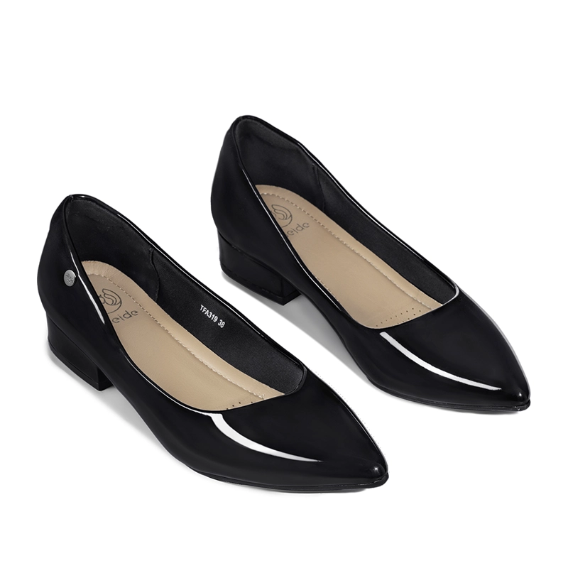 ZAPATO DE TACO PU ACHAROLADO MUJER WEIDE TFA319 - 6