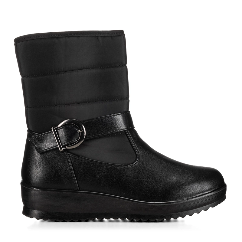 BOTIN NEGRO CASUAL MUJER WEIDE TFA190 - 1