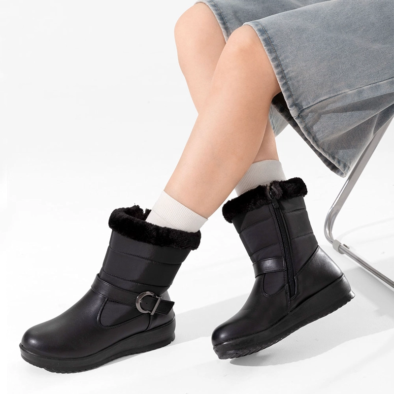 BOTIN NEGRO CASUAL MUJER WEIDE TFA190 - 2