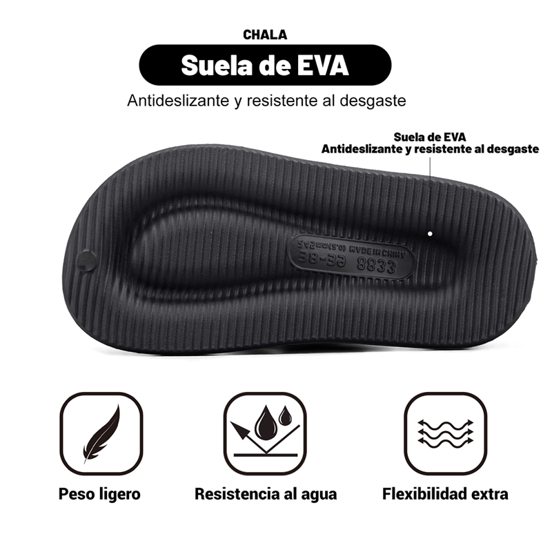 SANDALIA CON DIVISION DE DEDO EVA CONFORT MUJER WEIDE MJ02 - 8