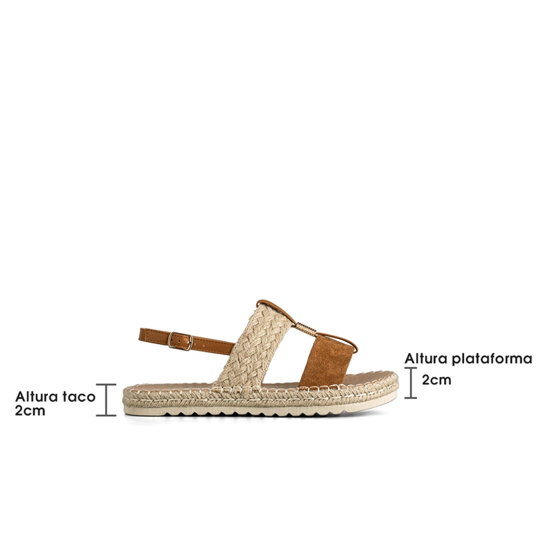SANDALIA CASUAL DE MODA  PLANA  MUJER WEIDE QIU362 - 5