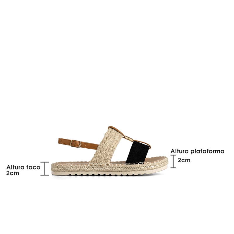 SANDALIA CASUAL DE MODA  PLANA  MUJER WEIDE QIU362 - 7