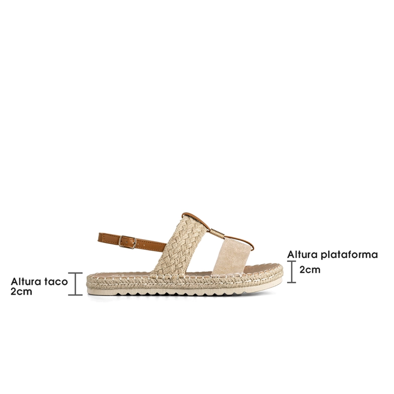 SANDALIA CASUAL DE MODA  PLANA  MUJER WEIDE QIU362 - 8
