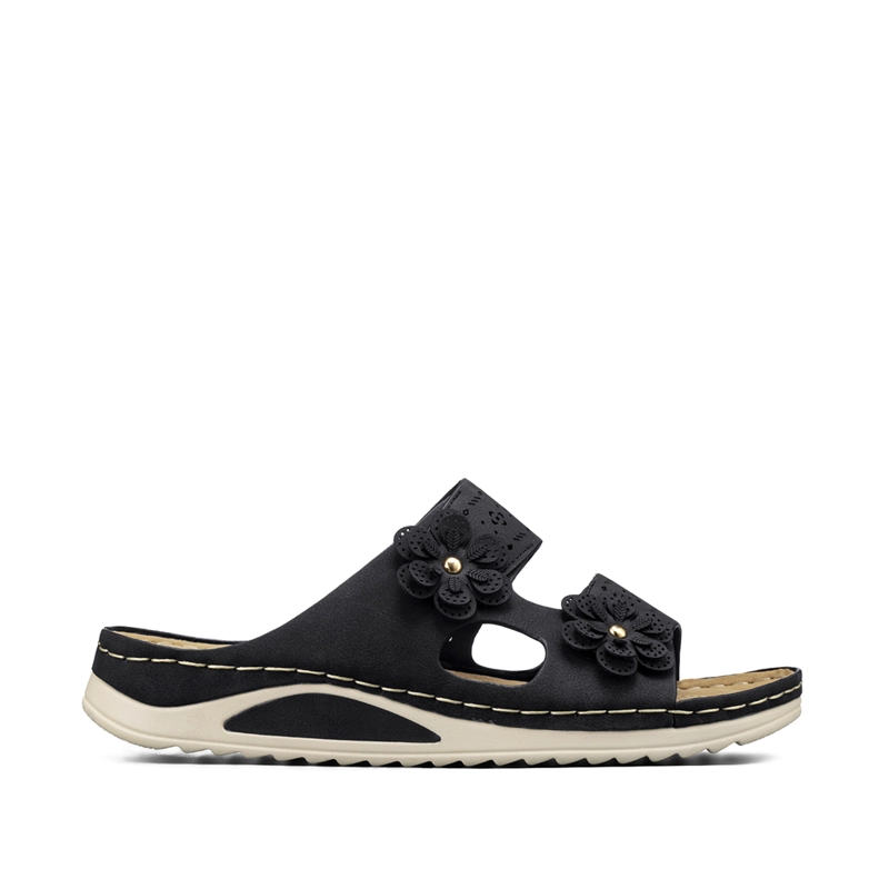 SANDALIA ESTILO CHALA CONFORT TACO CUÑA MUJER WEIDE JN723 - 5