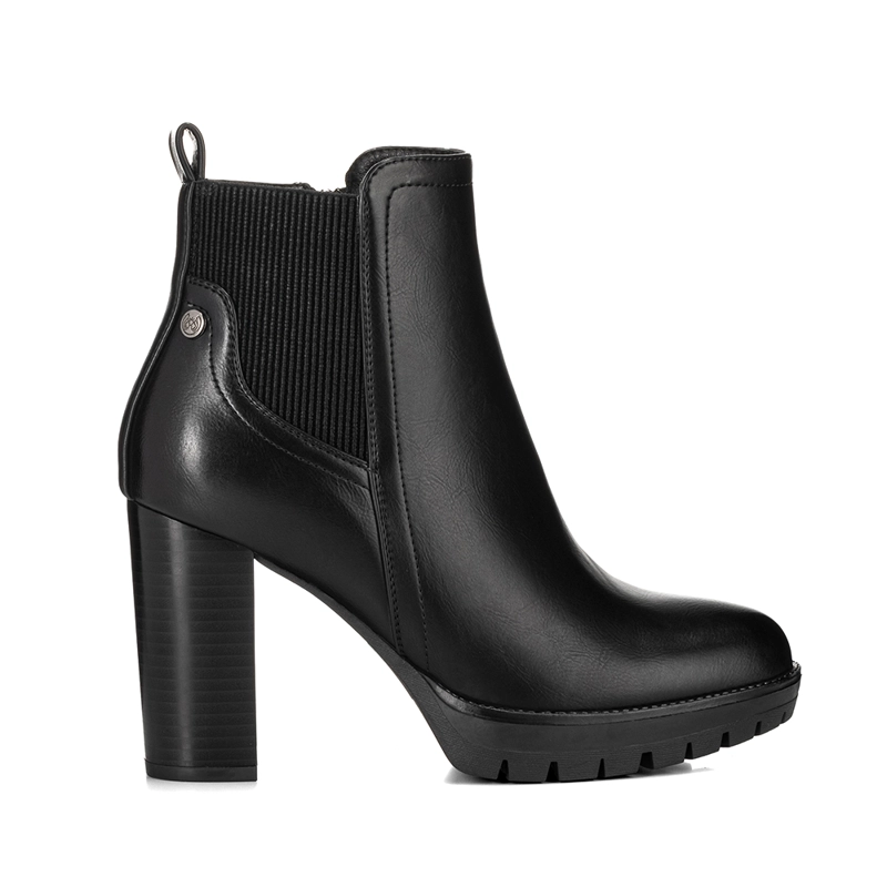 BOTIN NEGRO CASUAL MUJER WEIDE QBM06 - 1