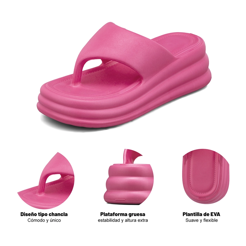 SANDALIA CON DIVISION DE DEDO EVA CONFORT MUJER WEIDE MJ07 - 7