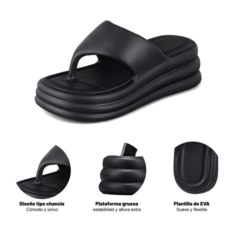 SANDALIA CON DIVISION DE DEDO EVA CONFORT MUJER WEIDE MJ07 - 7