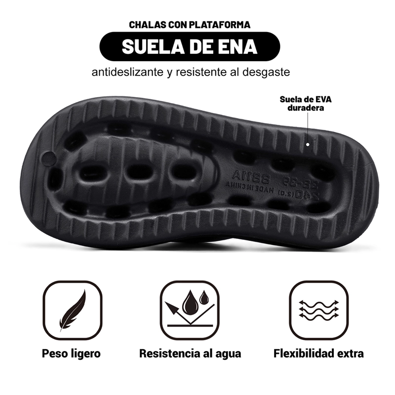 SANDALIA CON DIVISION DE DEDO EVA CONFORT MUJER WEIDE MJ07 - 8