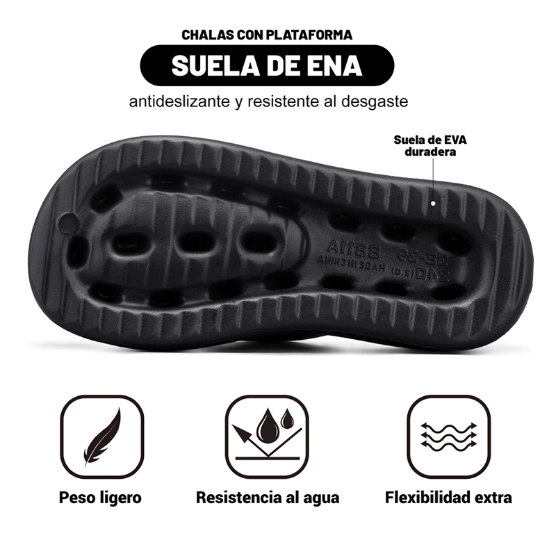 SANDALIA CON DIVISION DE DEDO EVA CONFORT MUJER WEIDE MJ07 - 8