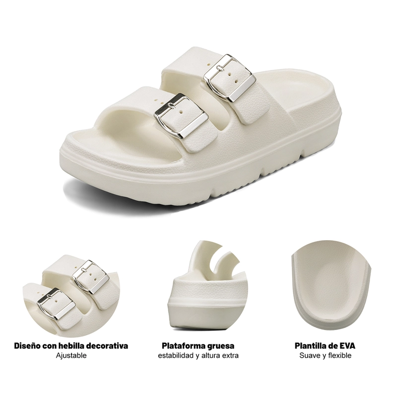 SANDALIA  TIPO CHALA CASUAL EVA CONFORT MUJER WEIDE MJ01 - 6