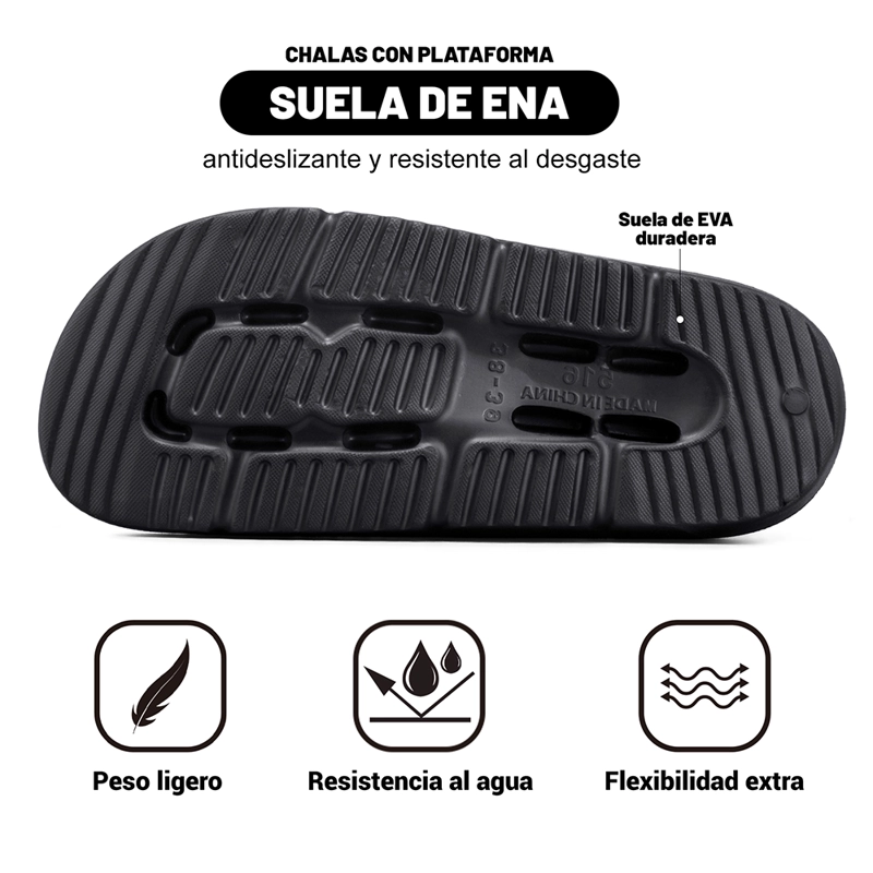 SANDALIA  TIPO CHALA CASUAL EVA CONFORT MUJER WEIDE MJ01 - 8