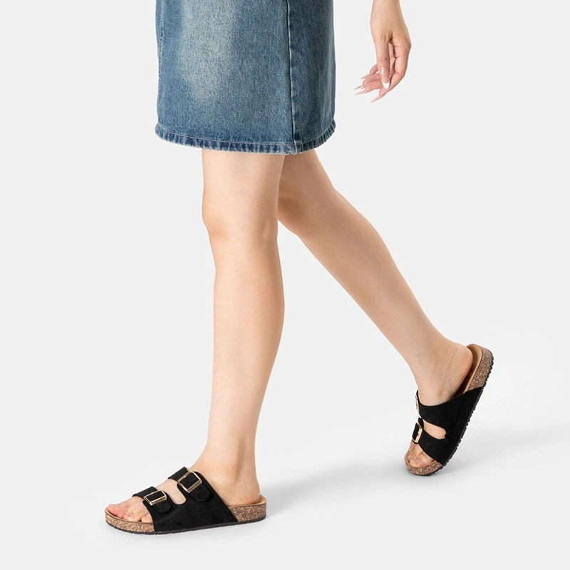 SANDALIA CHALA CASUAL MODA CONFORT HEBILLA MUJER WEIDE LT131 - 2