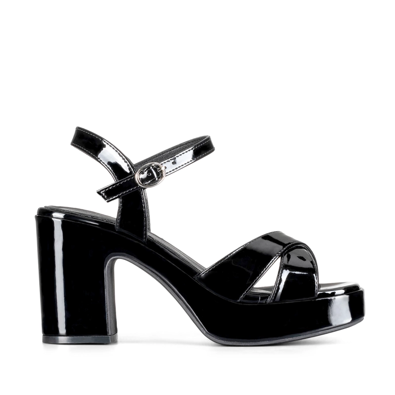 SANDALIAS CASUAL TACO ALTO MUJER FIESTA ELEGANTE WEIDE YL86 - 1