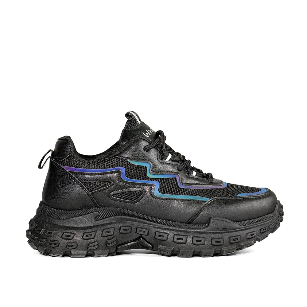 ZAPATILLAS NEGRO CASUAL MUJER WEIDE SL02 - 1