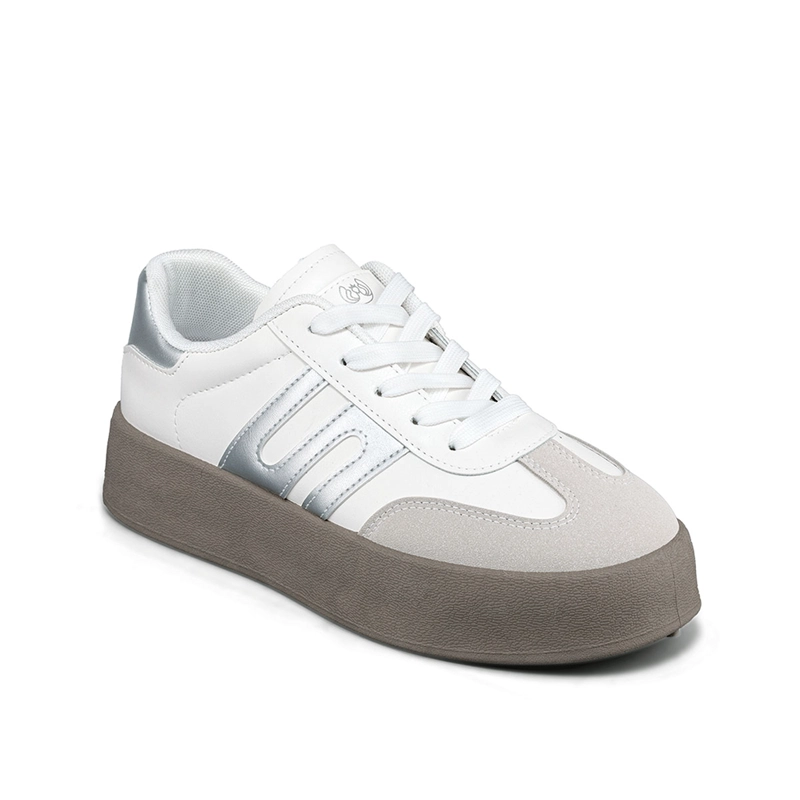 ZAPATILLA CASUAL MUJER URBANA PLATAFORMA CONFORT WEIDE LT203 - 1