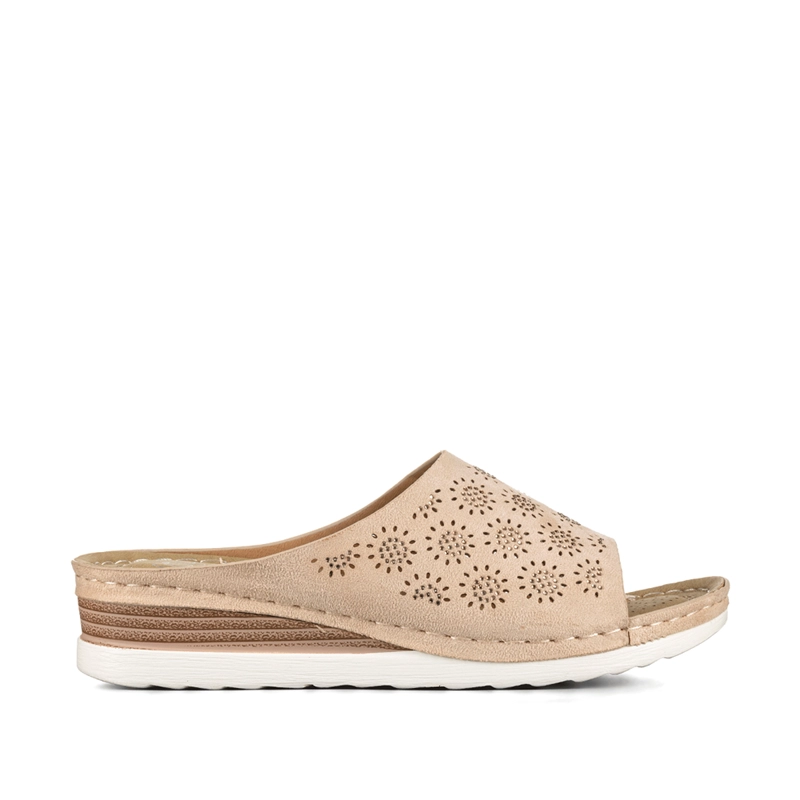 SANDALIAS CHALAS CASUAL CONFORT MUJER TACO CUÑA WEIDE QIU365 - 1