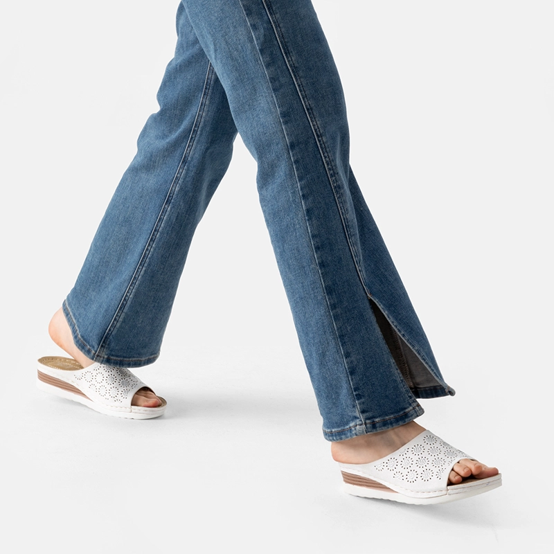 SANDALIAS CHALAS CASUAL CONFORT MUJER TACO CUÑA WEIDE QIU365 - 3