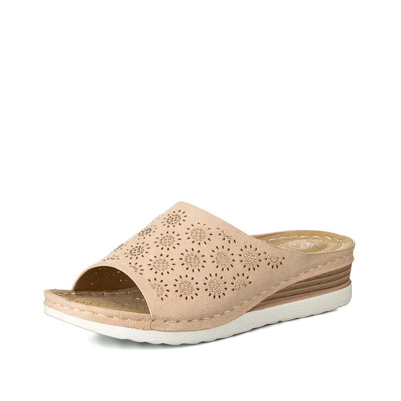 SANDALIAS CHALAS CASUAL CONFORT MUJER TACO CUÑA WEIDE QIU365 - 6